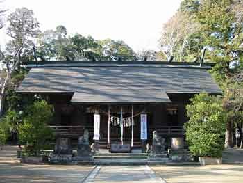 橘神社拝殿